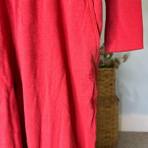 Cute red free people movement training day hoodie romper/ jumpsuit NWOT - Picture 4 of 7
